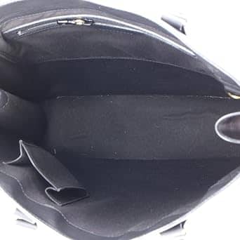 Louis Vuitton Sac Plat Tote Women's bags GM Black Epi Leather New