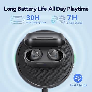 EarFun Free 2S Headphones & Earbuds Black New