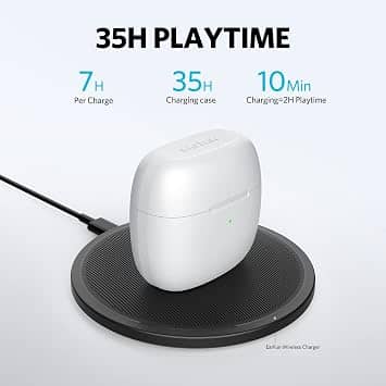 EarFun Air True Headphones & Earbuds White New