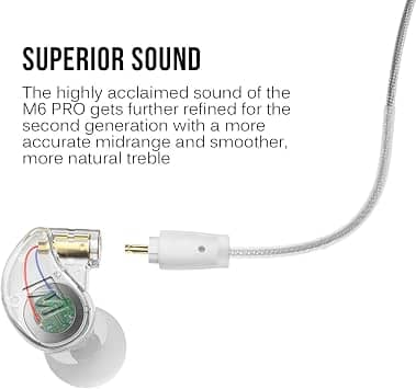 MEE audio M6 PRO Headphones & Earbuds Black New