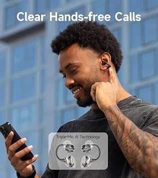 Edifier LolliClip Headphones & Earbuds Black New