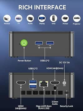 GMKtec G3 Pro Computers New