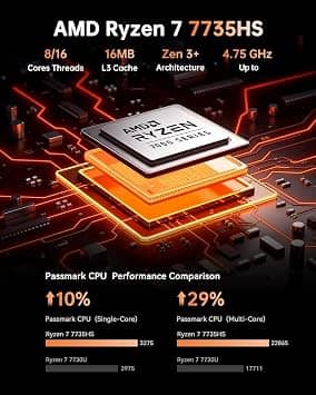 KAMRUI Hyper H1 Computers New