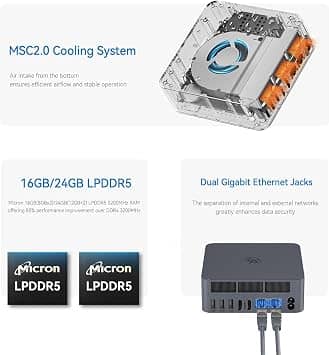 Beelink EQi13-LP 13500H Computers New