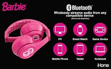 eKids Mi-B52BE Headphones & Earbuds Pink New
