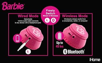 eKids Mi-B52BE Headphones & Earbuds Pink New