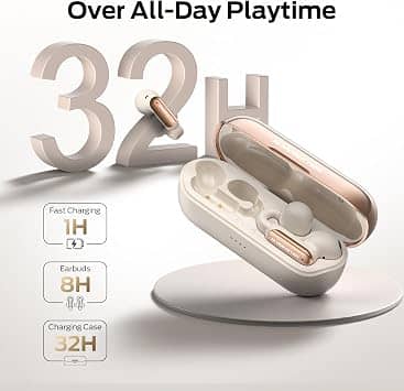 Monster E62 Headphones & Earbuds White New