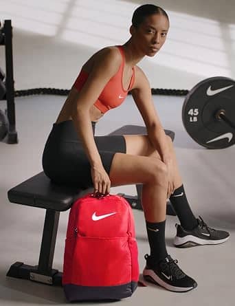 Nike Brasilia Duffel Women's bags Red Medium New