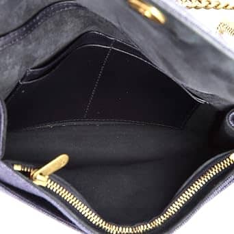 Dior Diorama Crossbody Women's bags Unspecified Navy Blue Denim Antique Gold New