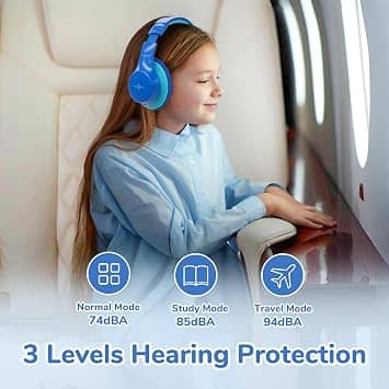 EarFun K4NC Headphones & Earbuds Blue New