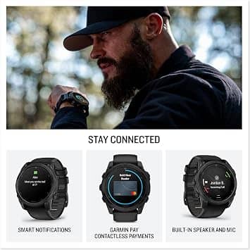 Garmin tactix 8 – 51 mm, AMOLED Smartwatches Black 51mm New