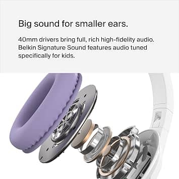 Belkin Soundform Inspire Headphones & Earbuds Purple New