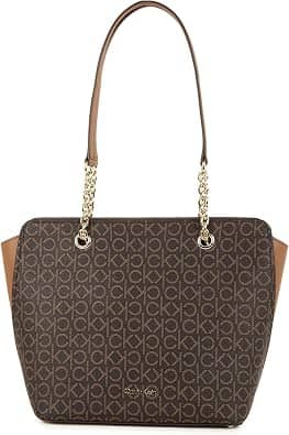 Calvin Klein Hailey Tote Women's bags Black Micro Pebble New