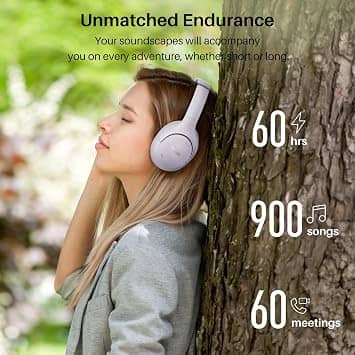 TOZO T12052 Headphones & Earbuds Purple New