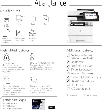 HP LaserJet Enterprise M528f Printers New