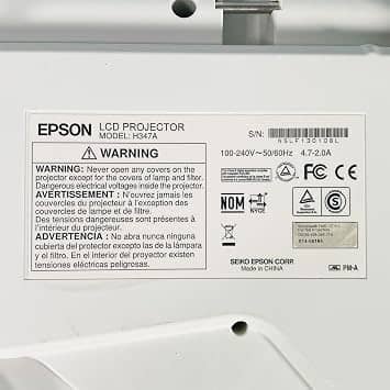 Epson PowerLite Pro G5650W Projectors New