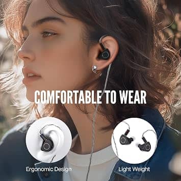 Linsoul SIMGOT-SuperMix4 Headphones & Earbuds Black New