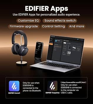 Edifier ES850NB Headphones & Earbuds Pink New
