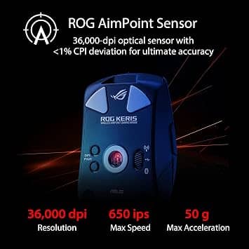 Asus ROG Keris Wireless AimPoint Mice Black New