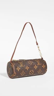 Louis Vuitton Papillon Pouch Women's bags One Size Brown Monogram New