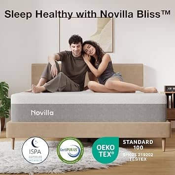 Novilla NV0M801 Mattresses New California King 12"