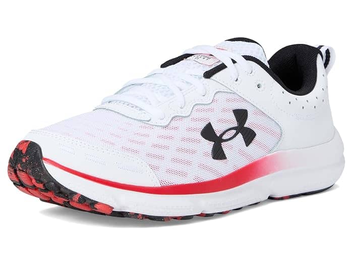 Under Armour Charged Assert 10 Sneaker Gray New