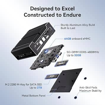 GEEKOM iX12 Computers New