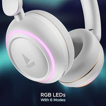 boAt Rockerz 480 Headphones & Earbuds White New