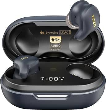 TOZO Golden X1 Headphones & Earbuds Black New