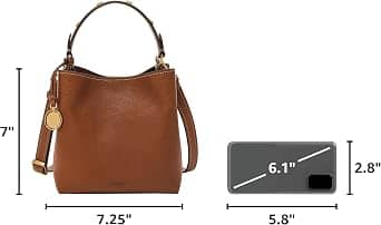 Fossil Jessie Bucket Bag Women's bags Brown Unspecified New