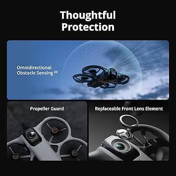 DJI Avata 360 Quadcopters & Multirotors Black Drone Only New