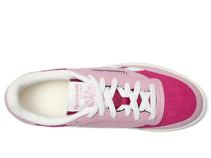 Reebok Club C Revenge II Sneaker Pink Full Size Run New