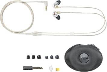 Shure SE425-CL Headphones & Earbuds Transparent New
