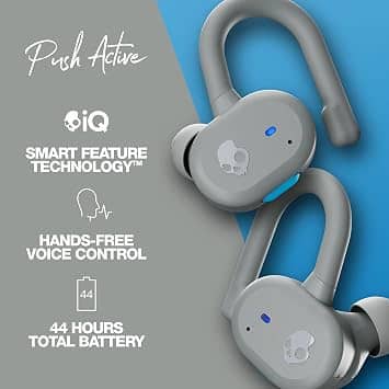 Skullcandy Push Active Headphones & Earbuds Blue New