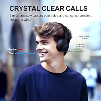 QCY H3 Headphones & Earbuds Blue New