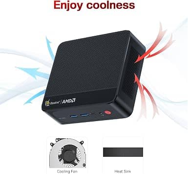 Beelink SER5-5800H Computers New