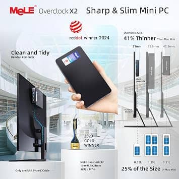 MeLE Overclock4C Computers New