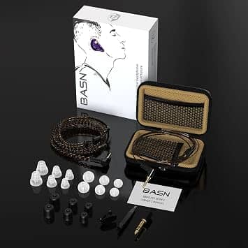 BASN Bmaster Violet Headphones & Earbuds Purple New