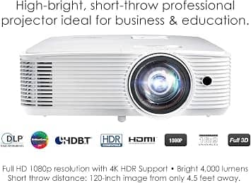 Optoma EH412ST Projectors New