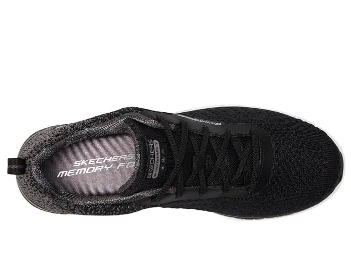 Skechers Virtue Sneaker Black Full Size Run New