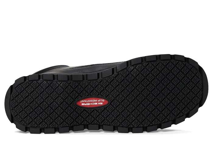 Skechers Jammers SR Sneaker Black Full Size Run New