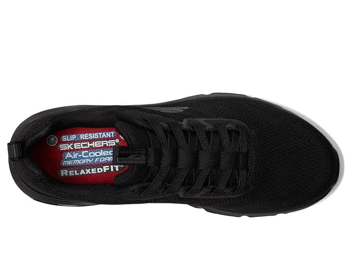 Skechers Skech-Air Sneaker Black Full Size Run New