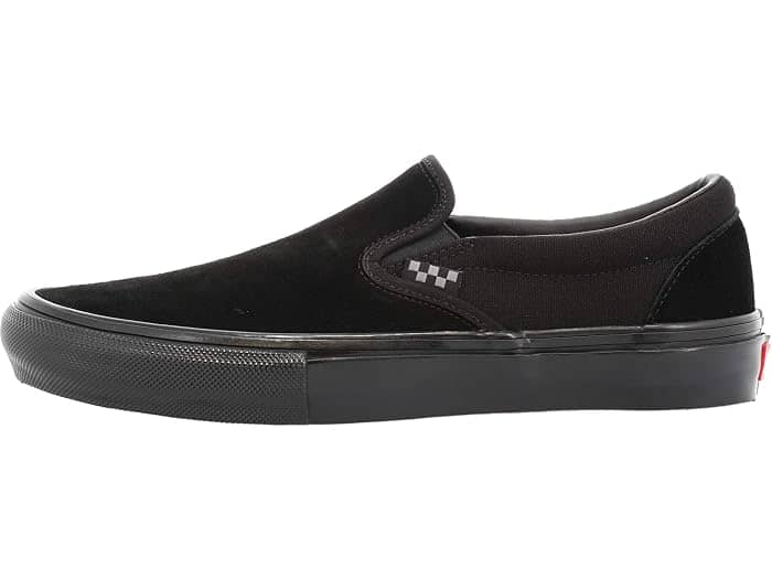 Vans Skate Slip-On Sneaker Black Full Size Run New