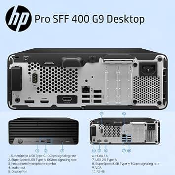 HP ProDesk 400 G9 Computers 256GB 16GB New