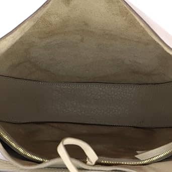 Celine Hobo Women's bags Medium Beige Grainy Leather New