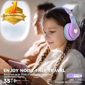 iClever Auraa Headphones & Earbuds Purple New