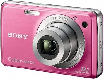 Sony DSC W220 Digital Cameras pink New Body Only