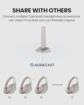 Avantree Crescendo Me Headphones & Earbuds White New