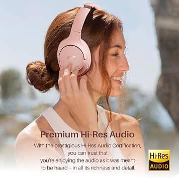 TOZO T12051 Headphones & Earbuds Pink New