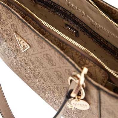 Guess Noelle Tote Women's bags Small Unspecified Saffiano Faux Leather New
